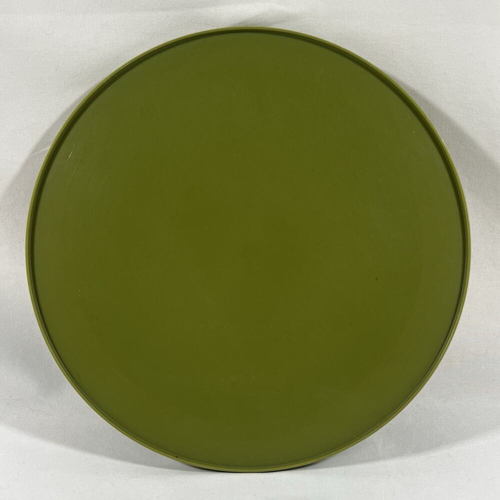 Vintage Rubbermaid 10.25" Lazy Susan Turntable JB1-2709 Green Avocado